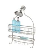 iDesign York Lyra Jumbo Hanging Shower Organizer - 16&quot; x 4&quot; x 22.5&quot;, Satin - $693.80 MXN