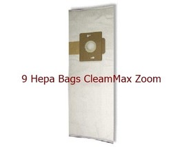 CleanMax Zoom 500 Hepa  Bags 9 pack - $24.30