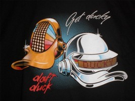 Tee Fury Daffy Duck Xxxl &quot;Get Ducky&quot; Daf Punk Mash Up Black - £13.58 GBP