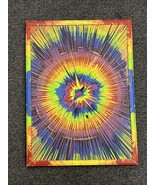 One of a Kind SPin Art Bulletin Board 17&quot; x 23&quot; Spin Painting by Spinmas... - $1,849.52 MXN