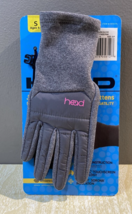 Head Girl&#39;s Hybrid Premium Warmth Gloves Grey Small Ages 4-6 - $7.70
