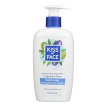 Kiss My Face Moisture Soap, Fragrance Free - 9 fl oz - £17.57 GBP