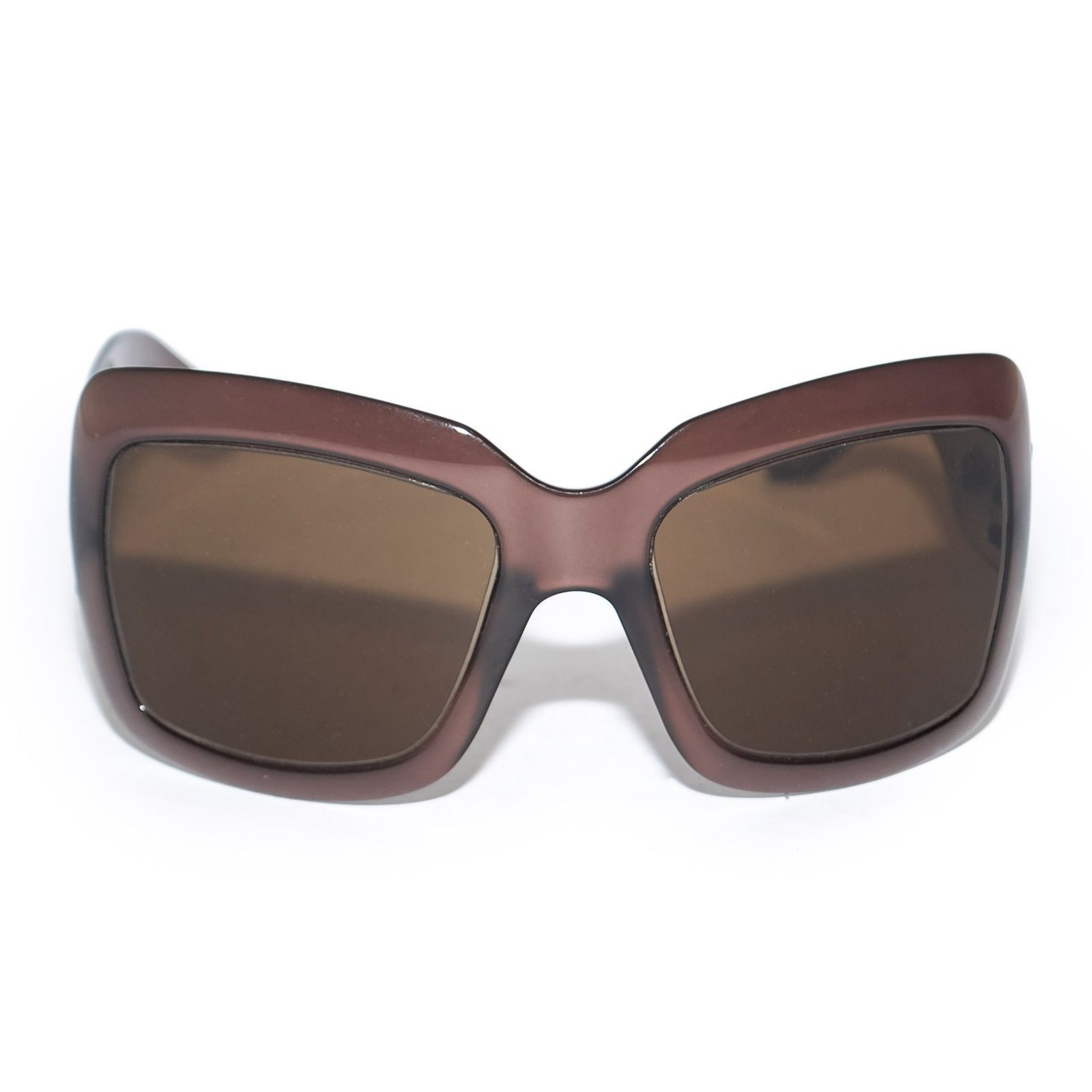 Christian Dior Tralight1 DTUHD Brown Plastic Square Sunglasses Eyewear Size 58   - $97.86