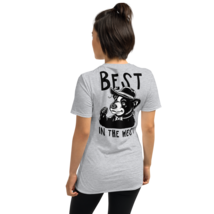 Short-Sleeve Unisex T-Shirt – Best in the West (Back Print, Sport Grey) - $940.35 MXN