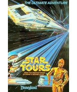 Disneyland Star Tours Post Card (1986) - Vintage - Unused - £7.14 GBP