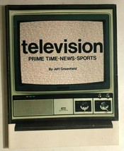 TELEVISION Prime Time * News * Sports (1980) illustrated promotional SC - £10.11 GBP