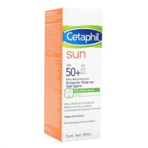 Cetaphil Sun~SPF 50+Light Gel~50 ml~Excellent Quality Ultra Matte Oil Co... - $43.67
