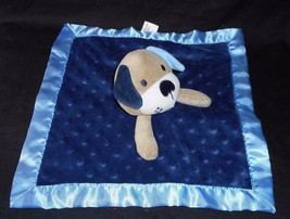 GARANIMALS BLUE TAN BOY PUPPY DOG BABY SECURITY BLANKET STUFFED PLUSH TO... - £26.03 GBP