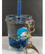 Hello Kitty and Friends Sanrio Blue Tuxedo Sam Glass Keychain Tsunameez - €17,31 EUR
