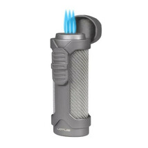 Lotus - Armor Triple Flame Torch Lighter GUNMETAL - L7810 - $35.27