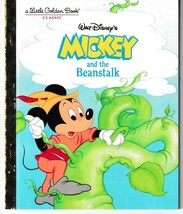 Mickey And The Beanstalk (Disney Classic) Little Golden Book &quot;New Unread&quot; - £5.43 GBP