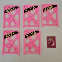 80s Barbie and the Rockers Rockin Dance Cafe Stage Barrier Gates 5 Repla... - $9.58