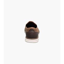 Nunn Bush Chase Casual Moc Toe Slip-On Walking Shoes Cognac Multi 85106-229 image 2