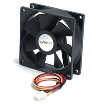 StarTech.com 80x25mm Dual Ball Bearing Computer Case Fan w/ TX3 Connecto... - $16.61+