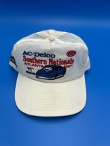 VTG 1991 NHRA Drag Racing Snapback Hat Cap Atlanta Southern AC Delco 11th Annual - £12.64 GBP