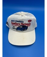 VTG 1991 NHRA Drag Racing Snapback Hat Cap Atlanta Southern AC Delco 11t... - £12.58 GBP