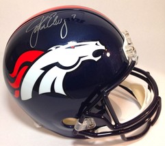 John Elway Signed Denver Broncos Helmet COA JSA Autographed - £588.16 GBP