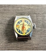VINTAGE 1950&#39;S INGRAHAM HOWDY DOODY CHARACTER WRIST WATCH FOR PARTS - $25.39
