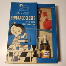 Dolly&#39;s Own Hot &amp; Cold Beverage Closet (1950&#39;s Toy) New Old Stock  - £59.51 GBP