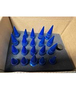 NEW 20 Pieces Blue Aodhan ah Power Racing Lug Nuts XT92 12 x 1.5 Steel S... - £59.33 GBP