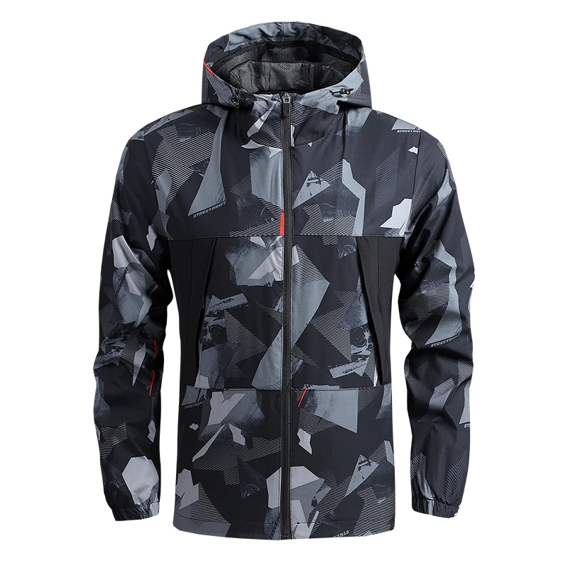 Ry tactical jacket men casual sports outdoor coat waterproof breathable spring thin men thumb200