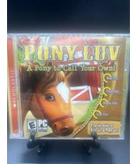 Pony Luv A Pony to Call Your Own CD-Rom PC Game Windows 98/2000/XP - £5.20 GBP