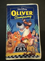 Walt Disney&#39;s Masterpiece Oliver and Company VHS Clamshell - $5.00