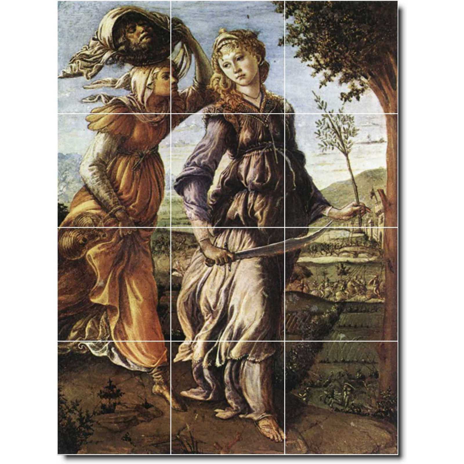 Botticelli sandro the return of judith to bethulia