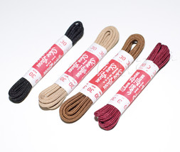 (1 Pair) Dress Shoe Thin Round Laces Shoelaces Boot Strings Colored Shoe... - £5.62 GBP