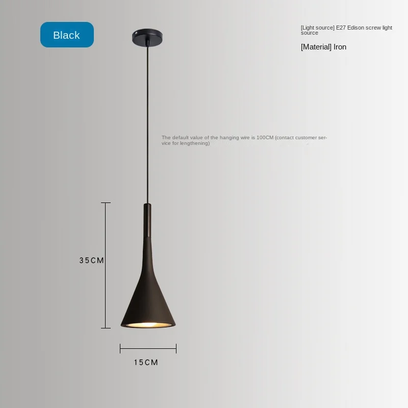 Nordic Pendant Lamp Hanging Led Bedside Light Fixture Macaron Indoor Bedroom Din - £177.63 GBP