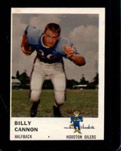 1961 FLEER #171 BILLY CANNON EXMT OILERS *X105658 - £17.18 GBP