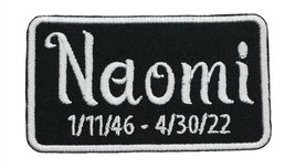 In Memory of Naomi Judd 1946-2022 Embroidered Iron On Patch Gifts Fundraising - £5.10 GBP+