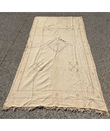 YellowBeni Ourain handmade rug, Tribal Berber vintage Moroccan Rug, Atla... - $2,952.57 MXN