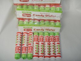 RARE Candy Cane Necco candy Wafers Ginger bread house roof shingles olde tyme - $14.84+