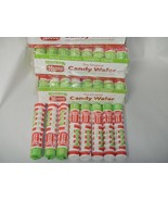 RARE Candy Cane Necco candy Wafers Ginger bread house roof shingles olde... - $14.84+