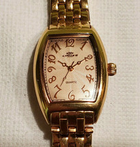 Oniss Paris Swiss Quartz Ladies Gold Curvex Swiss Movement 5 ATM Water Res.Watch - $123.75