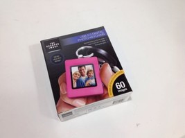 NIB The Sharper Image Digital Photo Album with Keychain Pink - £7.58 GBP