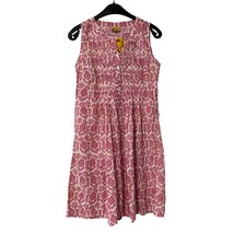Roberta Roller Rabbit Isola Sleeveless Dress Ariana Pink Size XS New - $1,110.22 MXN