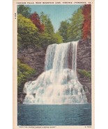Cascade Falls near Mountain Lake Pembroke Virginia VA Postcard C09 - $2.96