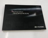 2011 Hyundai Sonata Owners Manual Handbook OEM P04B30006 - £21.22 GBP
