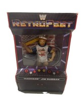 New WWE Mattel &quot;Hacksaw&quot; Jim Duggan Retrofest Gamestop Exclusive Figure WWF King - £32.88 GBP