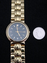 Men&#39;s Watch Jaccard, Gold, France, Quartz 7 Jewel - £101.83 GBP