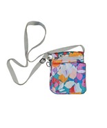 Kipling Abstract Floral Design Cross Body Travel Canvas Bag - $24.44 CAD