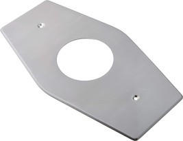 One-Hole Remodel Plate For Mixet, Satin Nickel, By Westbrass, Model Numb... - $45.92