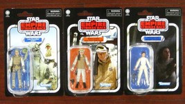 Star Wars Vintage Collection x3 Lot Esb Echo Base Luke Leia Rebel Soldier Moc - £31.96 GBP
