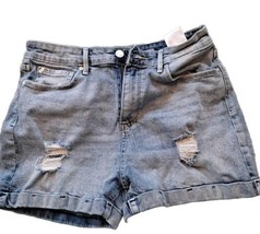 Womens Junior Levi&#39;s denim blue jean shorts size 9 W-29  - £6.66 GBP