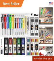Carpenter Pencil Essentials: 27 Pack Set with 100 Colored Refills &amp; Acce... - $42.72