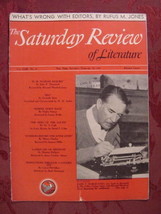 Saturday Review February 22 1941 John P Marquand Rufus M Jones - £6.82 GBP