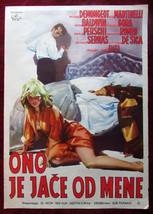 1960 Original Movie Poster Love in Rome Un amore a Roma Demongeot Martinelli YU - £49.32 GBP
