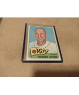 1965 Topps Warren Spahn  - $20.00